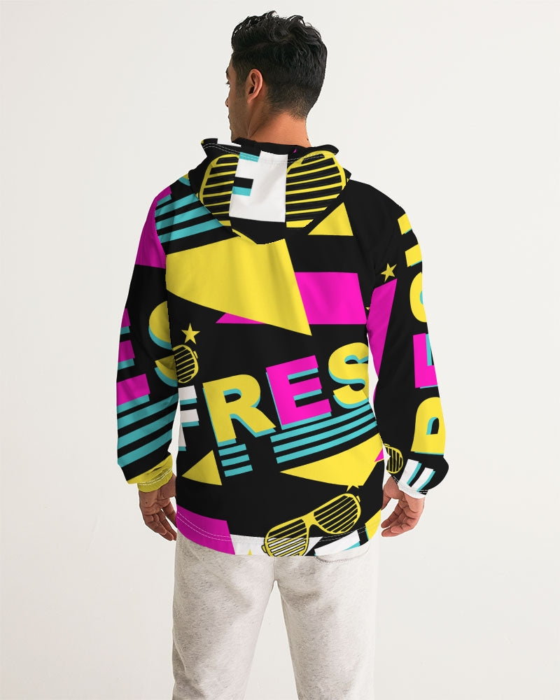 Fresh Dripp Men's All-Over Print Windbreaker