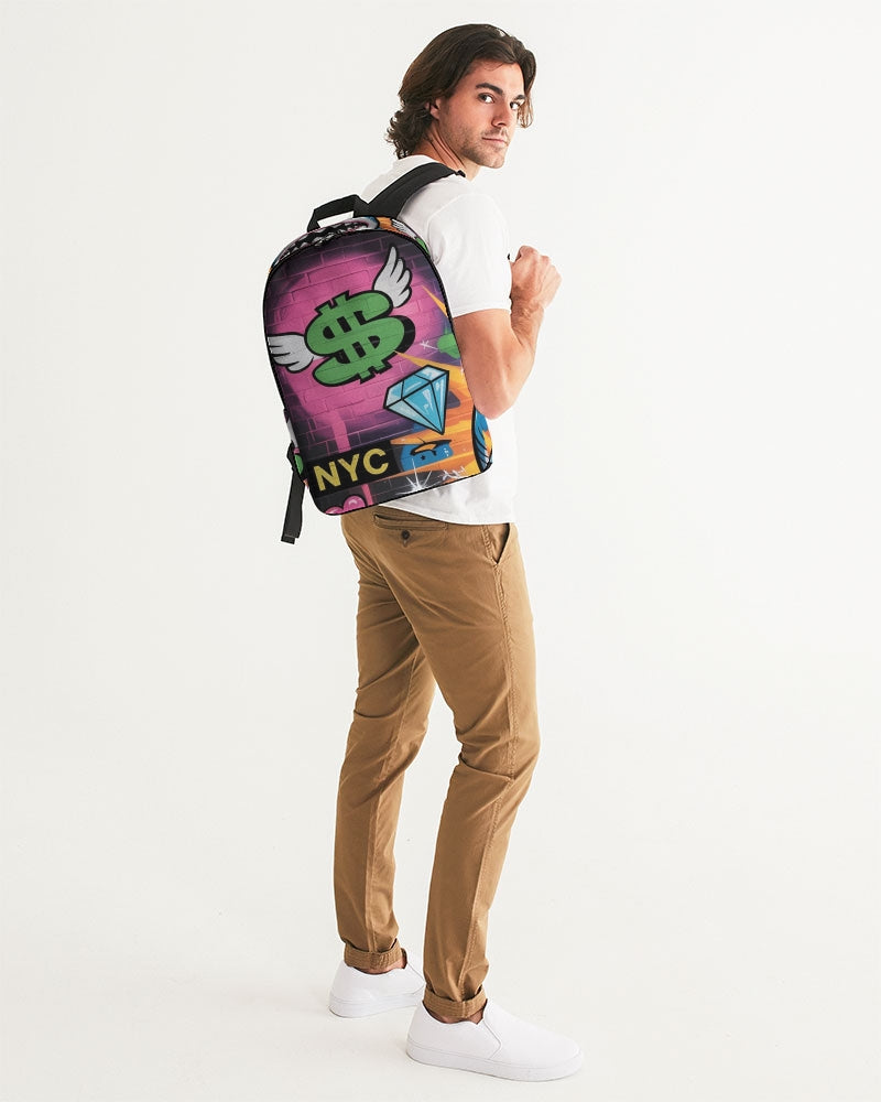 Money Flow Large Backpack