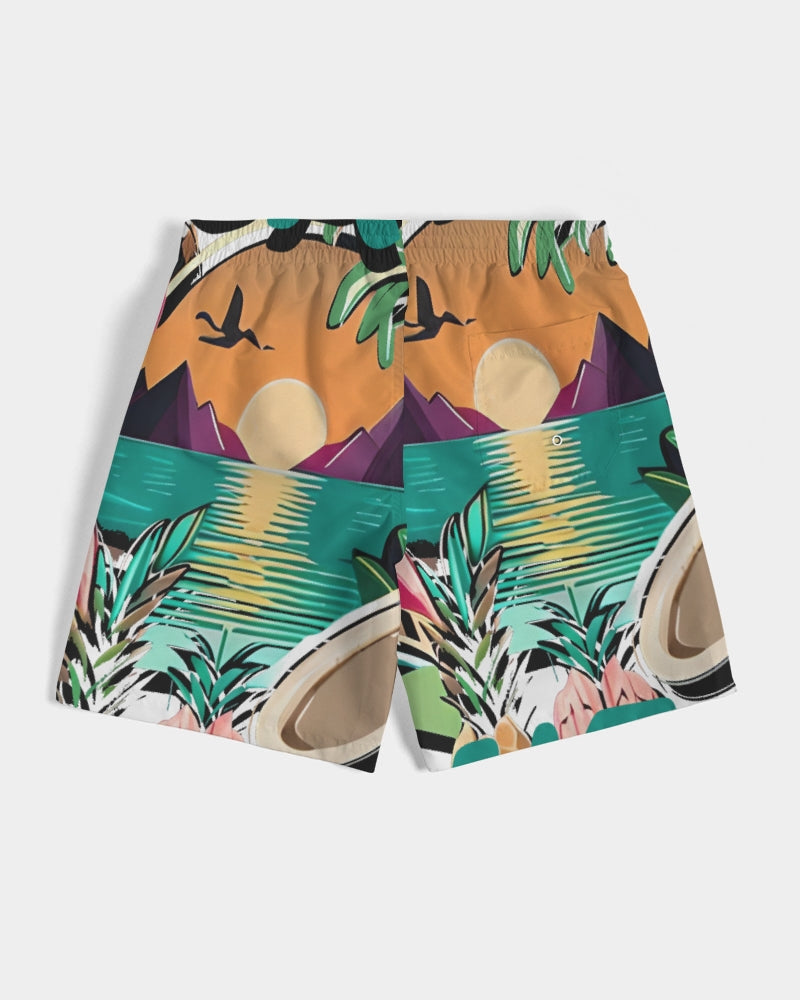 Beach Life Men's Swim Trunk