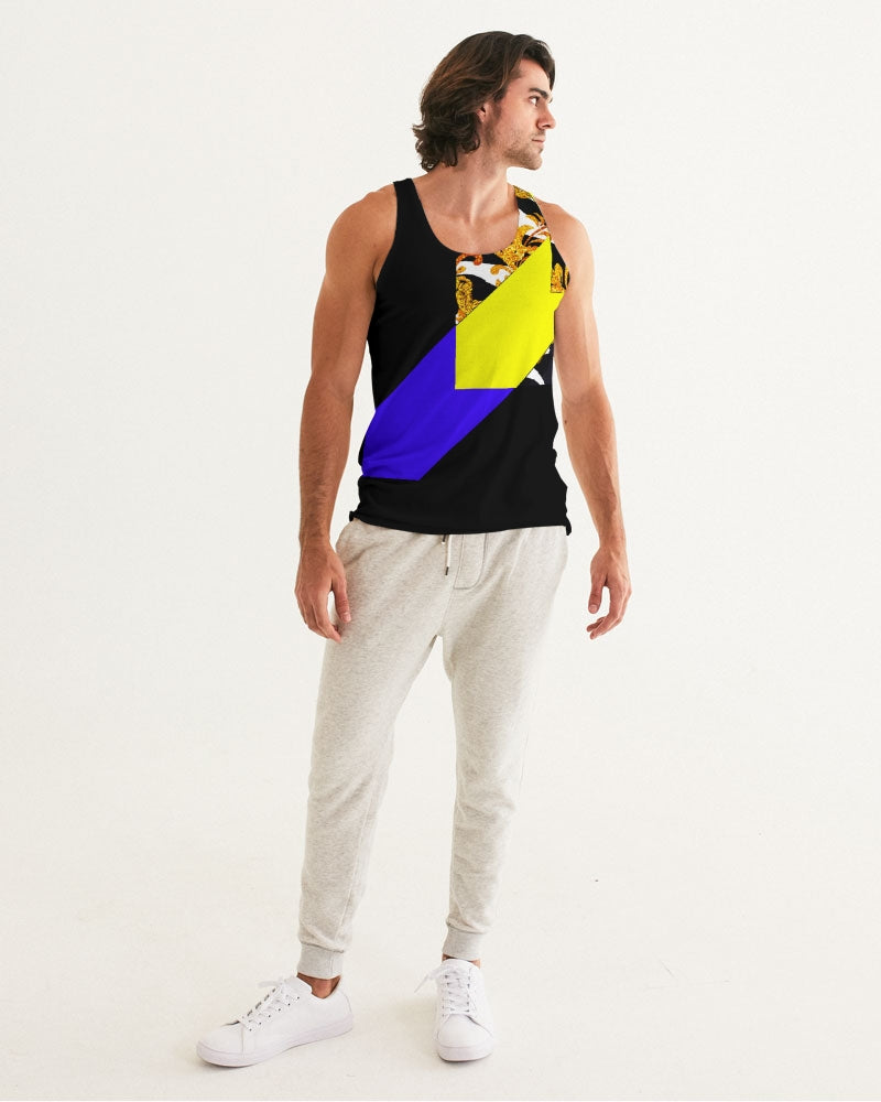 Neon Chain Dripp Men's Tank - The Dripp VIP