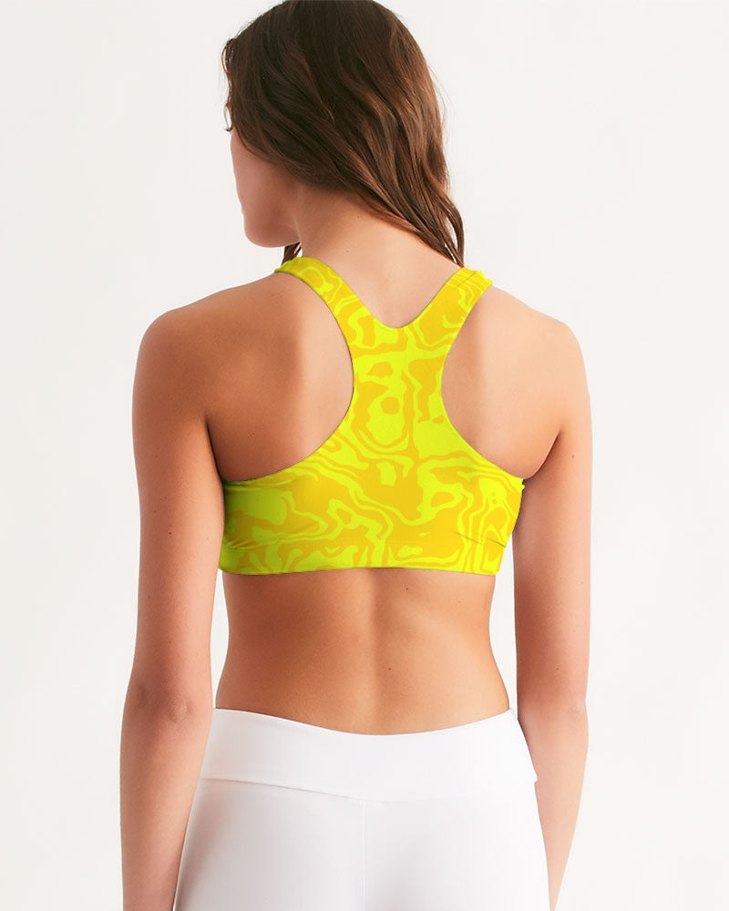 Lemonade Slush Women's Seamless Sports Bra