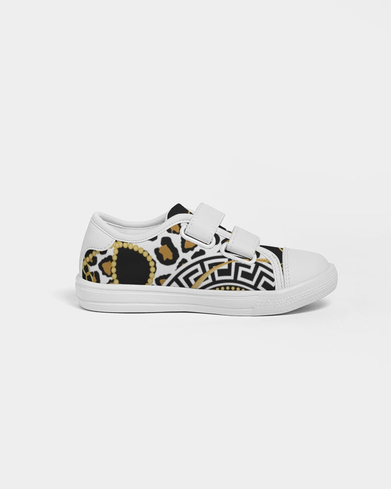 Mix Multi Prints Kids Velcro Sneaker