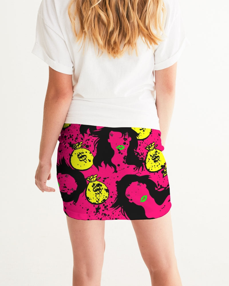 Trap Girl Women's Mini Skirt - The Dripp VIP