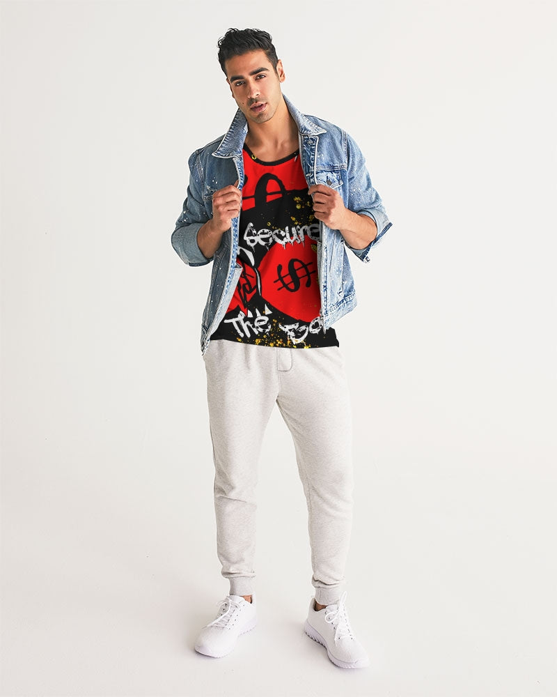 Secure The Bag Men's Sport Tank - The Dripp VIP