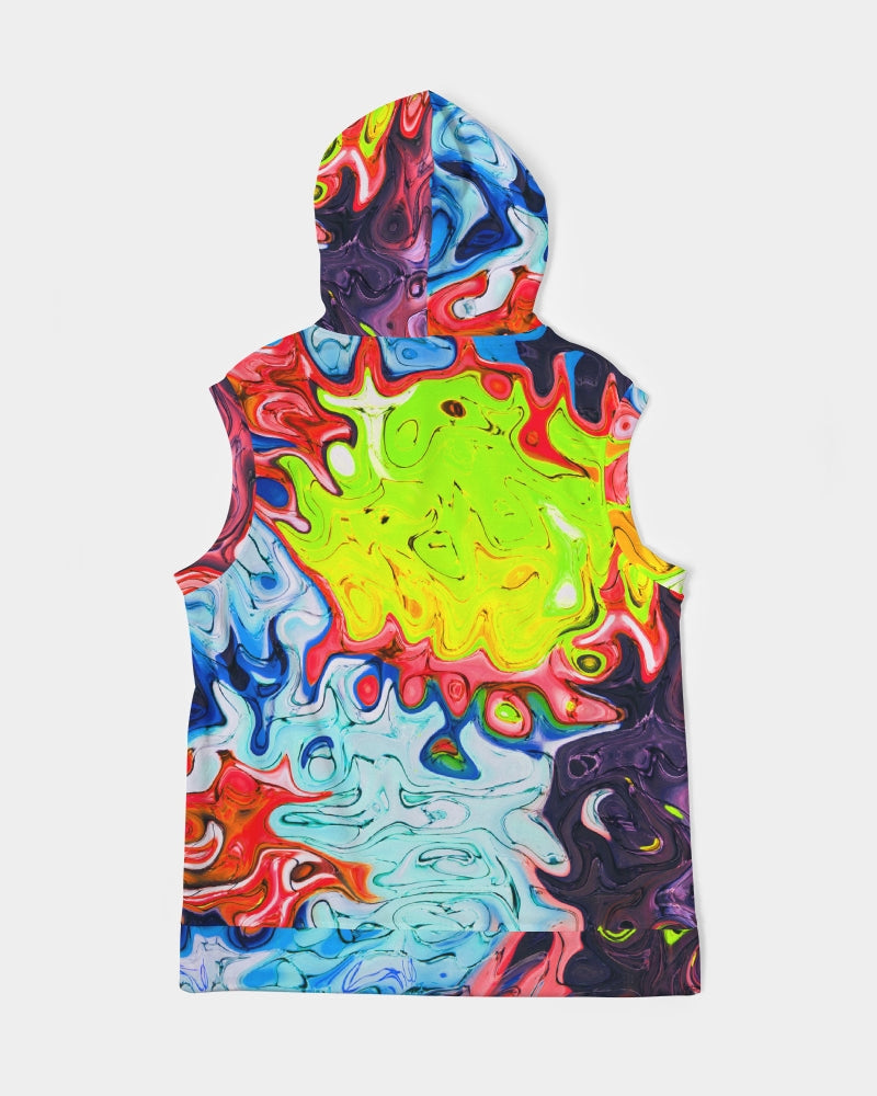 Graffiti Squad Men's Premium Heavyweight Sleeveless Hoodie - The Dripp VIP