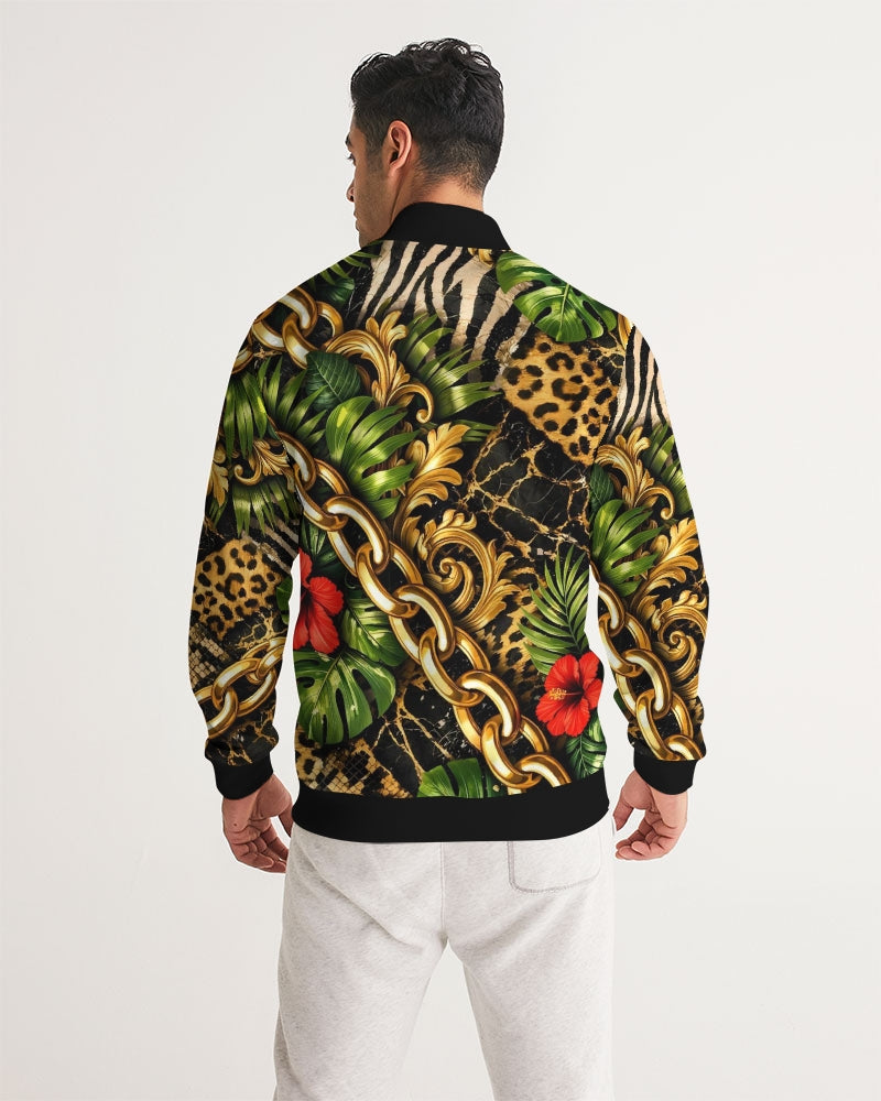 Urban Jungle Men's All-Over Print Track Jacket