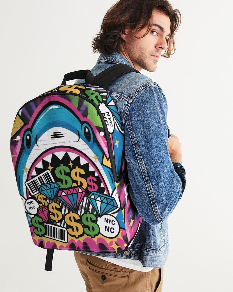 Shark Bite Large Backpack