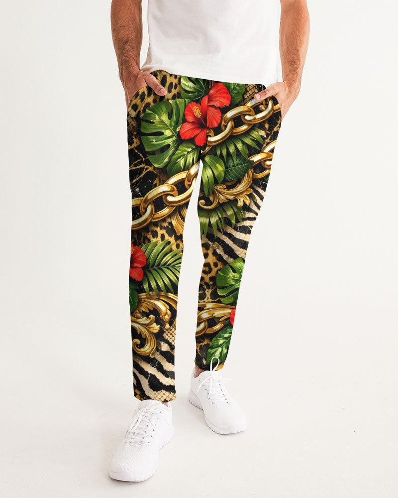 Urban Jungle Men's All-Over Print Joggers