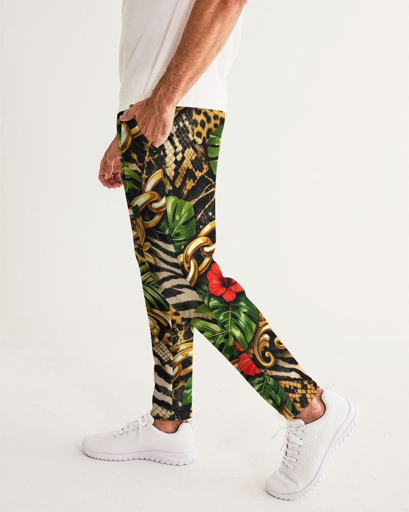 Urban Jungle Men's All-Over Print Joggers