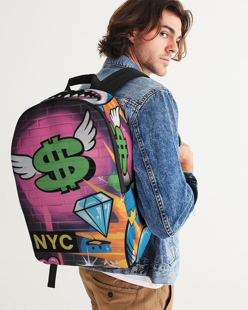 Money Flow Large Backpack