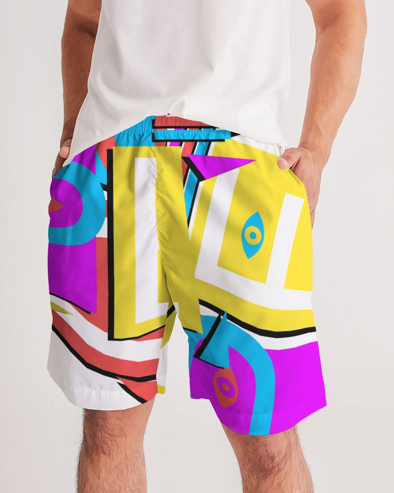Fresh Dripp Men's All-Over Print Jogger Shorts