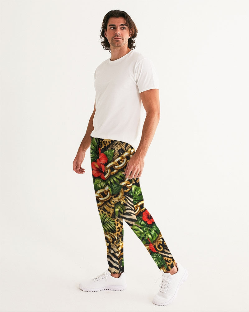 Urban Jungle Men's All-Over Print Joggers
