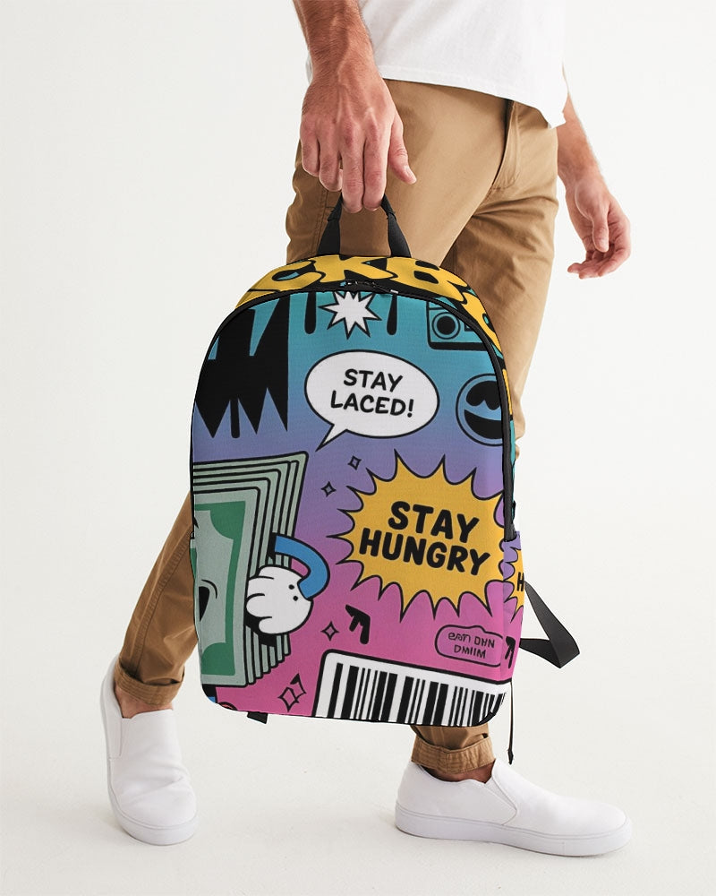 Stay Hungry Large Backpack