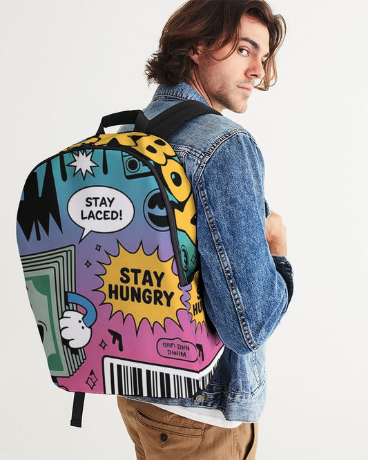 Stay Hungry Large Backpack