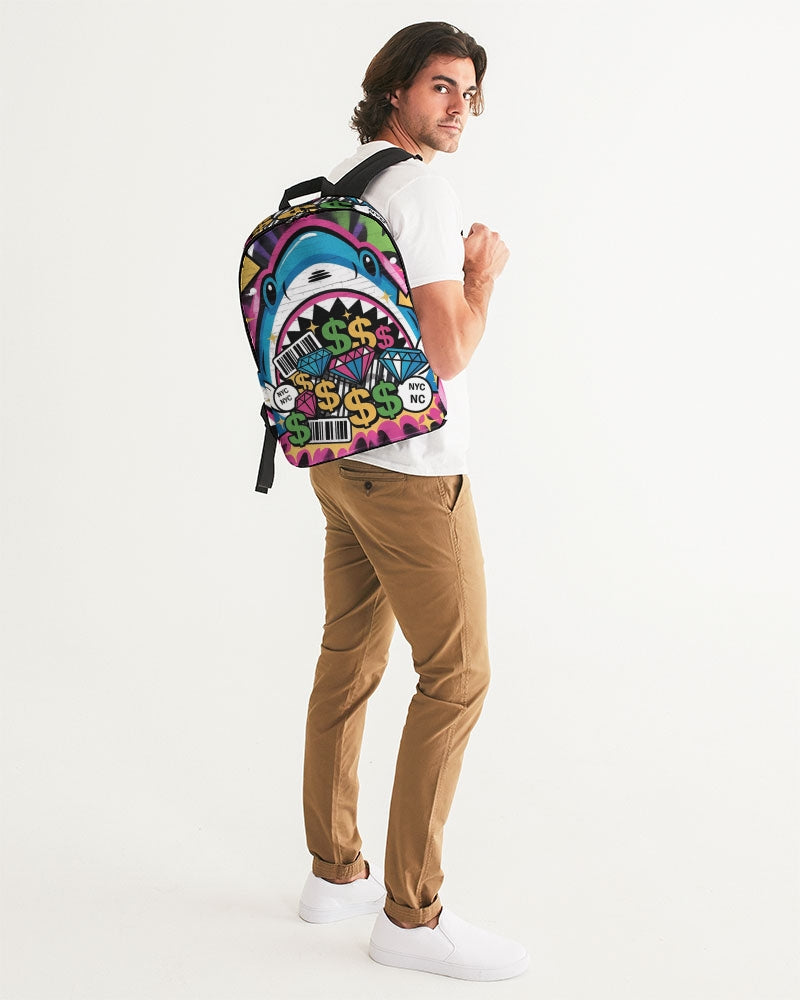 Shark Bite Large Backpack