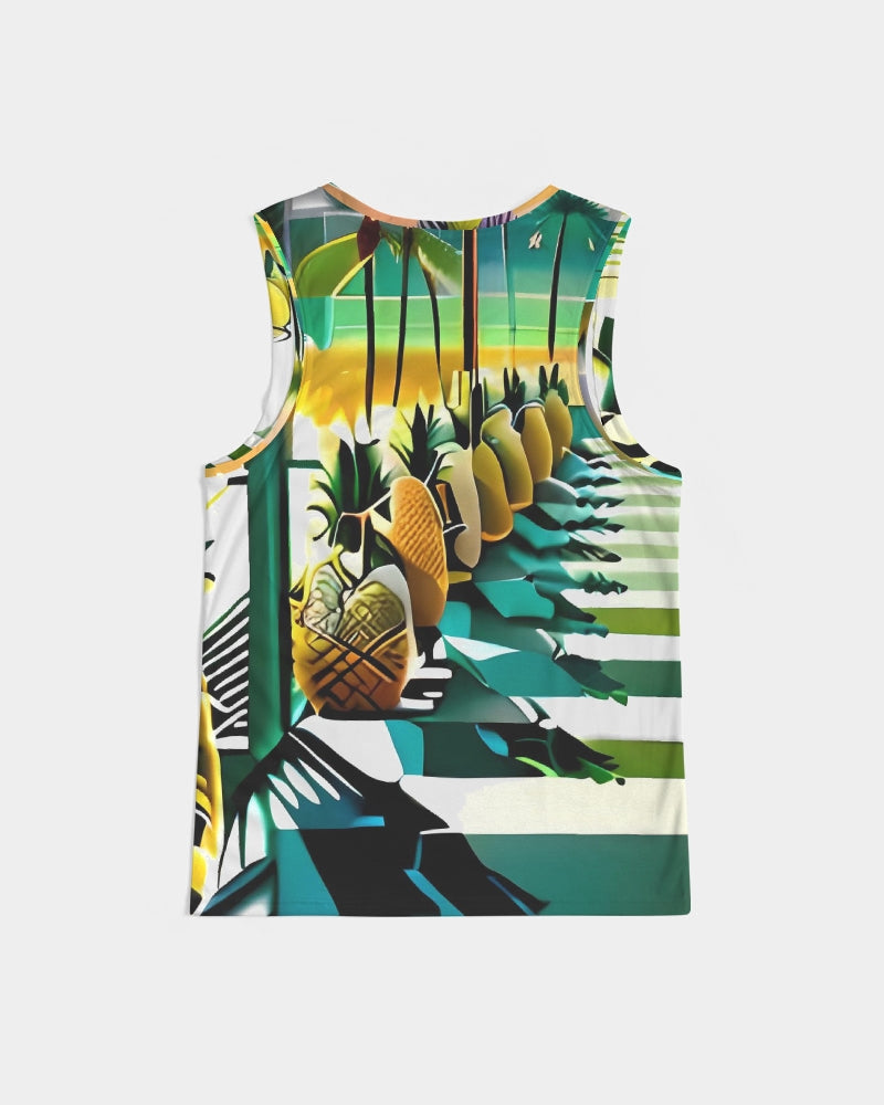 Tropical Oasis Men's Sports Tank