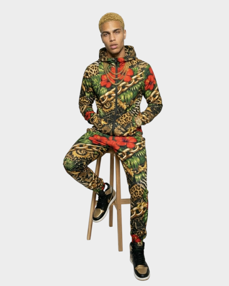 Urban Jungle Men's Windbreaker Pants