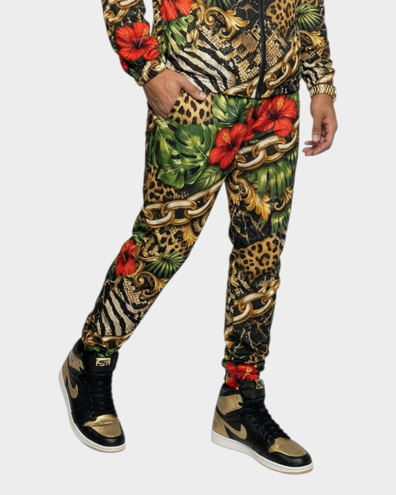 Urban Jungle Men's Windbreaker Pants