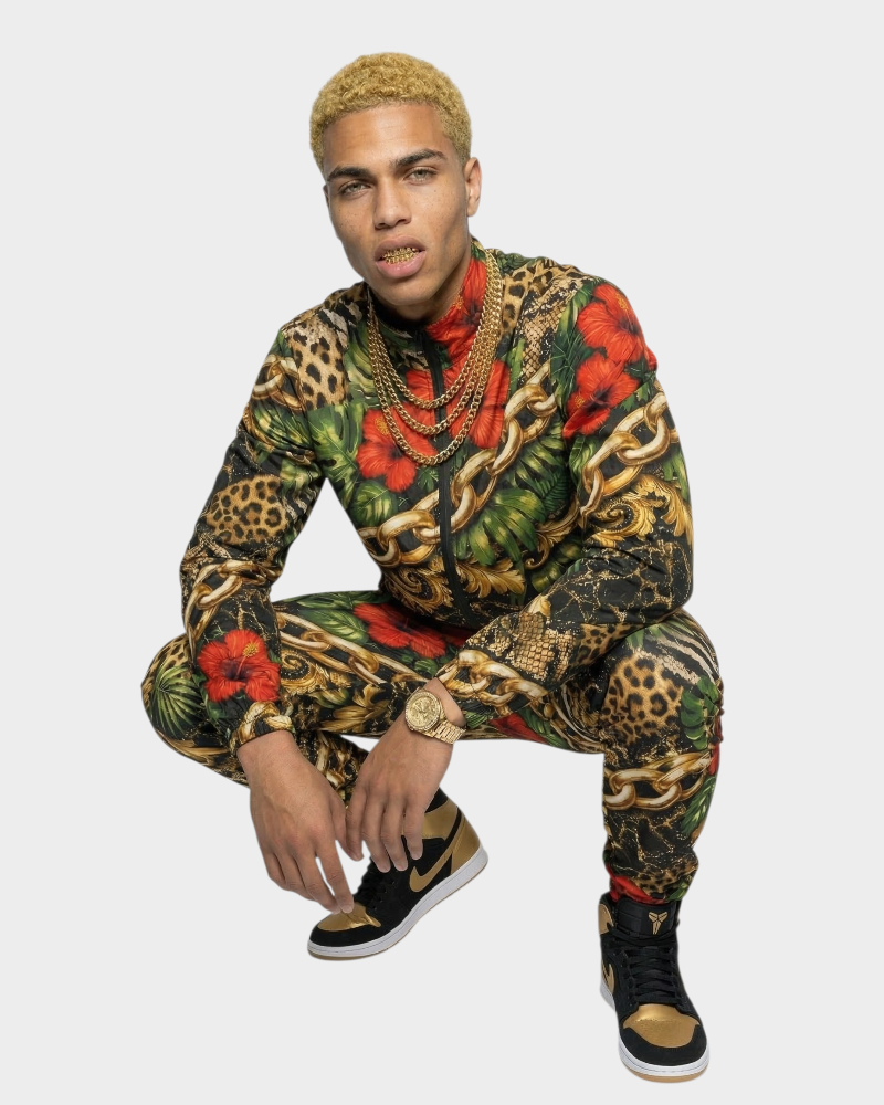 Urban Jungle Men's Windbreaker Pants