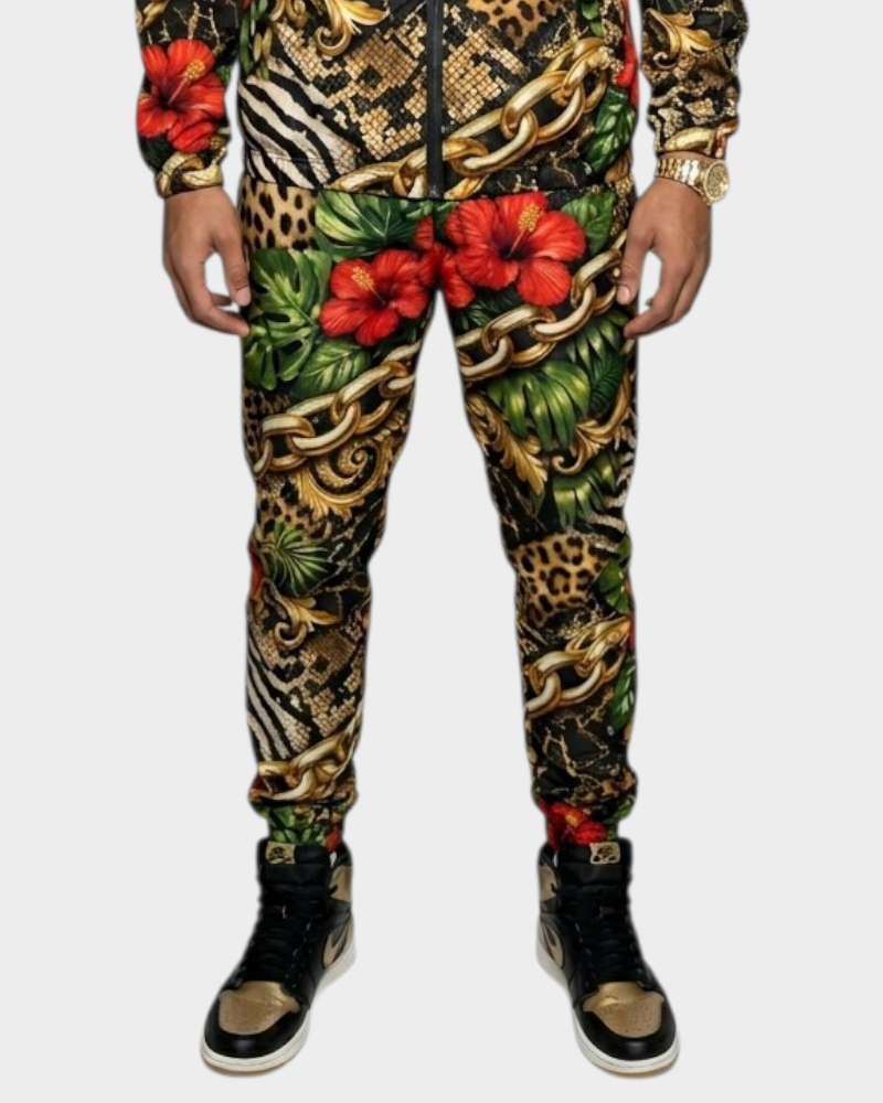 Urban Jungle Men's Windbreaker Pants