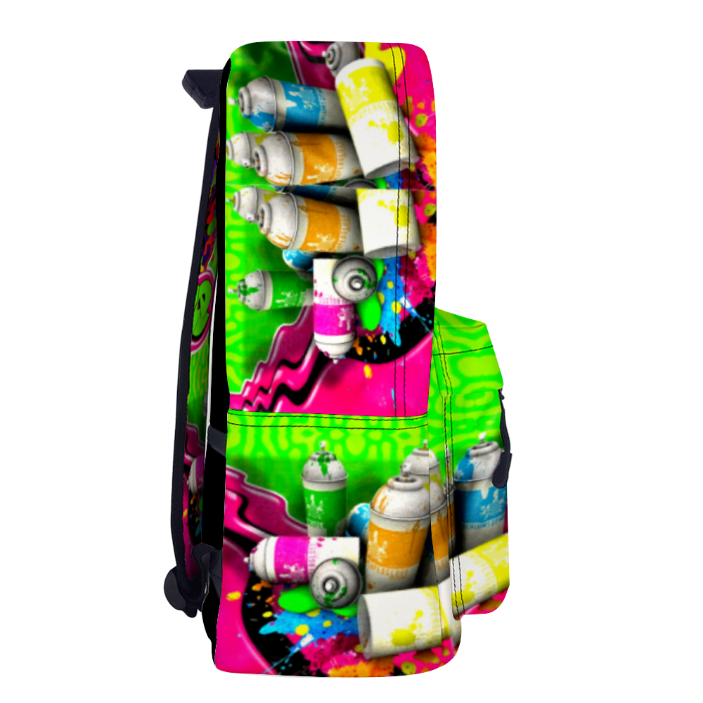 Fresh Prince Pink Graffiti Leather Backpack - The Dripp VIP