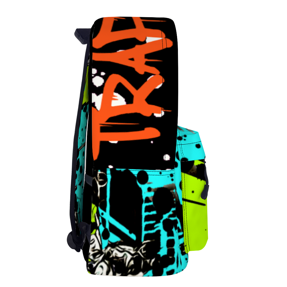 Trap Monney Leather Travel Laptop Backpack