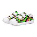 Neon Chain Dripp Kids Velcro Sneaker - The Dripp VIP