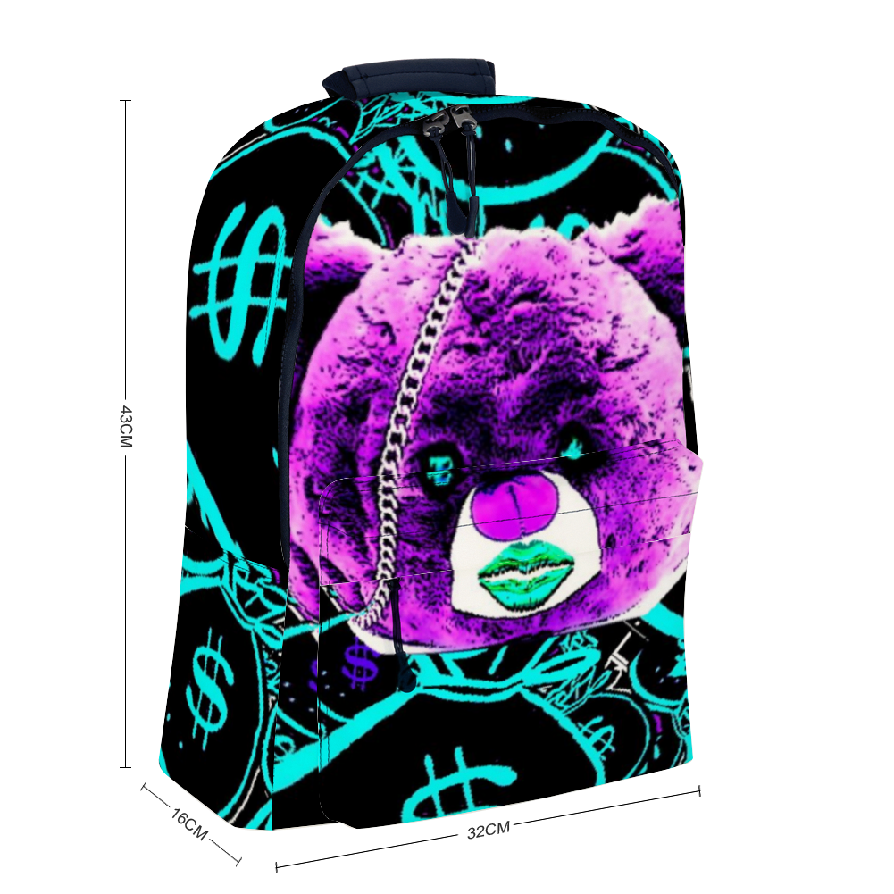 Fetty Teddy Leather Backpack
