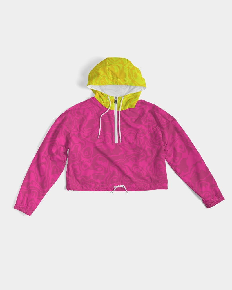 Fruit Punch Slush Cropped Windbreaker