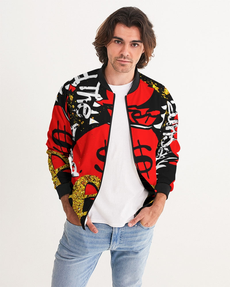 Secure The Bag Men's Bomber Jacket - The Dripp VIP