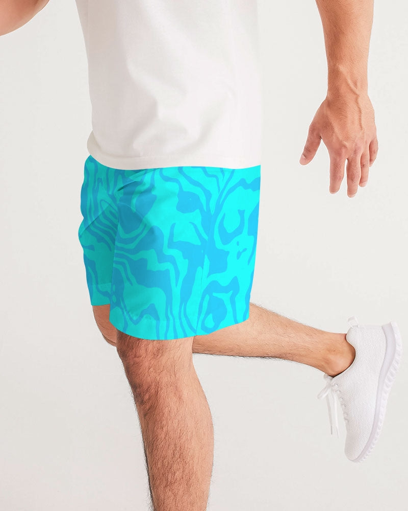 Blue Raspberry Slush Men's Jogger Shorts