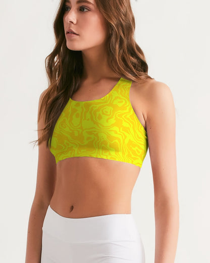 Lemonade Slush Women's Seamless Sports Bra