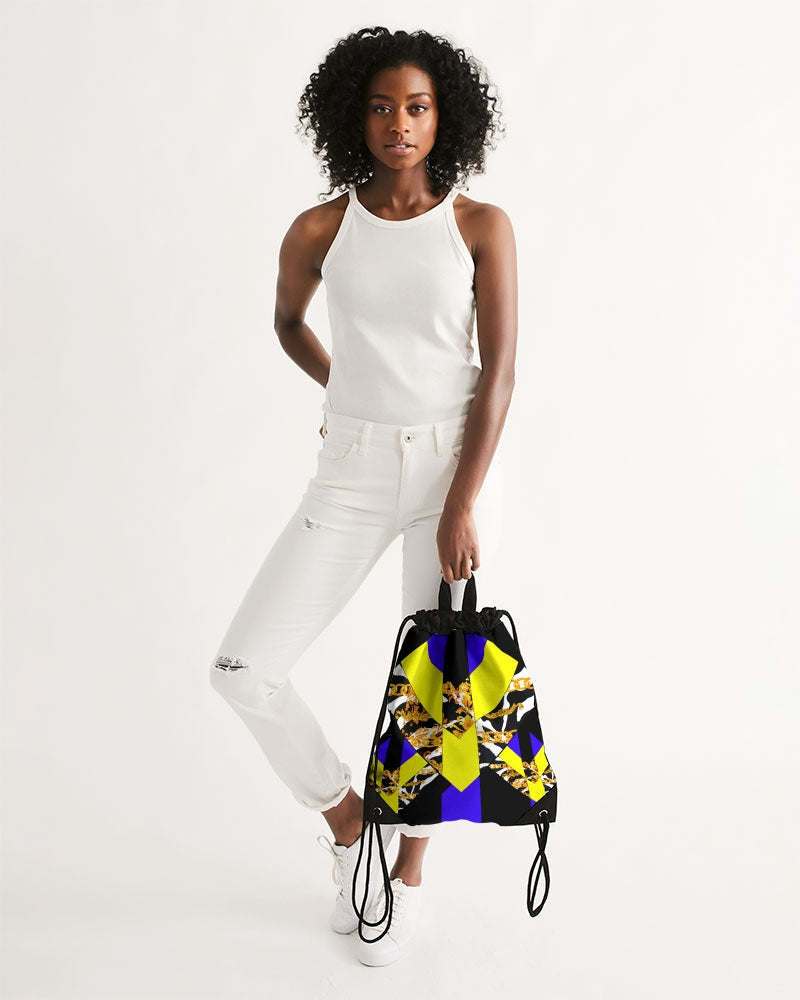 Neon Chain Dripp Canvas Drawstring Bag - The Dripp VIP
