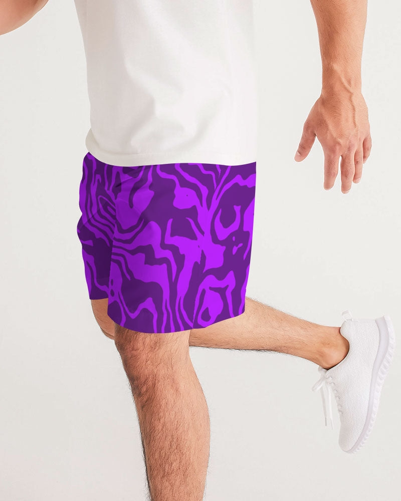 Grape Slush Men's Jogger Shorts