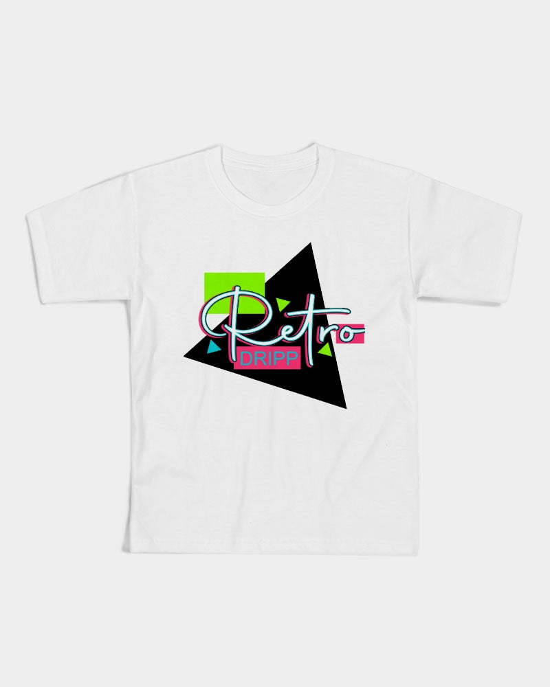 Color Block Retro Splash Kids Graphic Tee