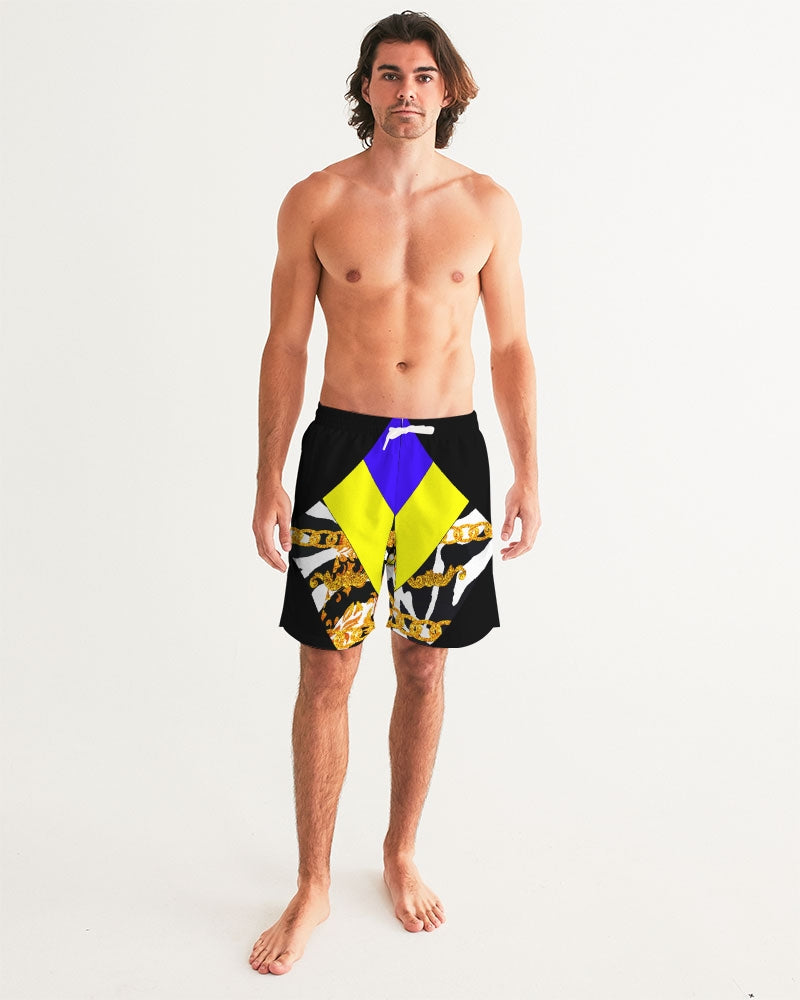 Neon Chain Dripp Men's Swim Trunk - The Dripp VIP