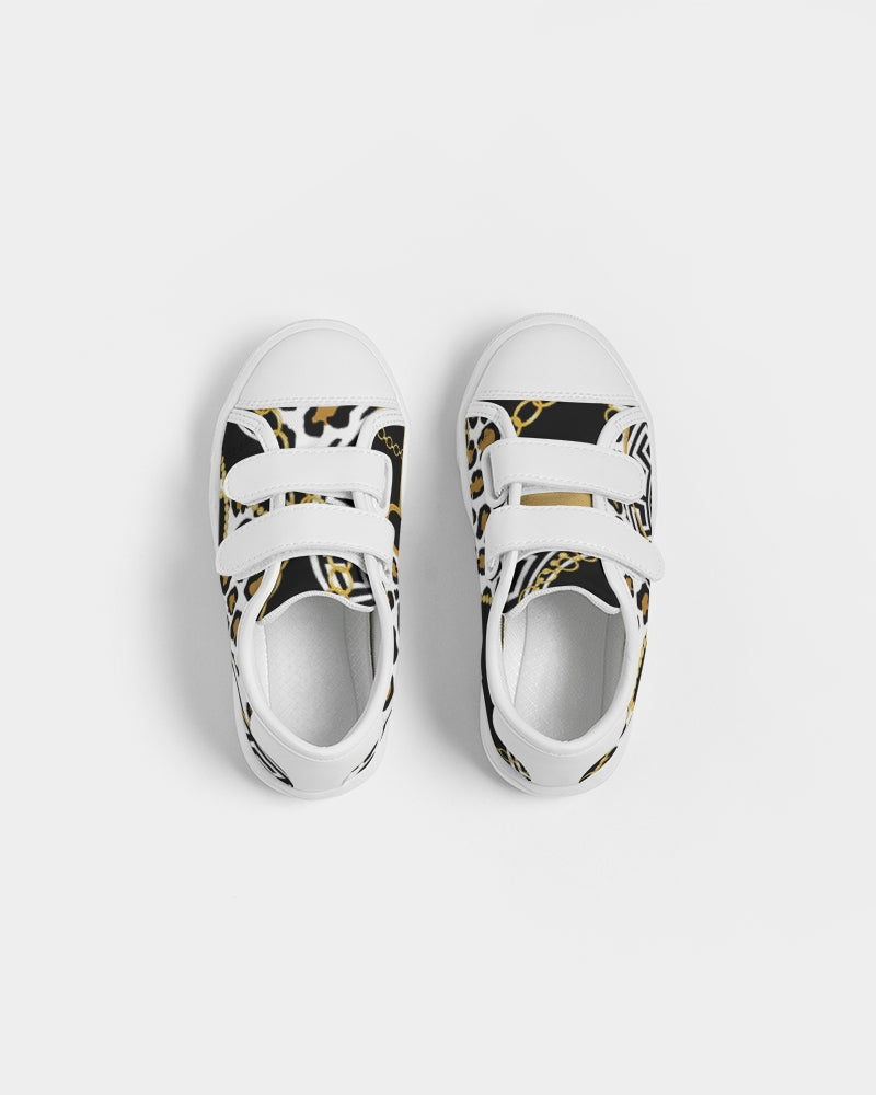 Mix Multi Prints Kids Velcro Sneaker