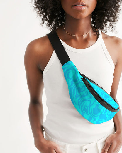 Blue Raspberry Slush Crossbody Sling Bag