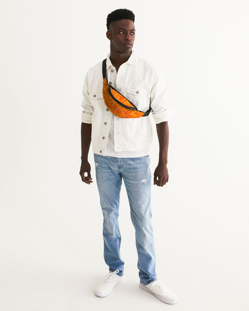 Orange Slush Crossbody Sling Bag