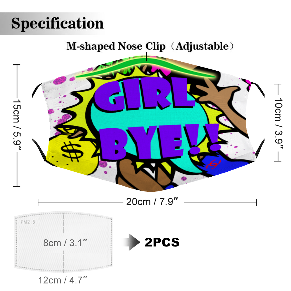 Face Mask with Filter Element for Adults - The Dripp VIP
