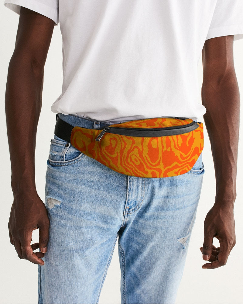 Orange Slush Crossbody Sling Bag