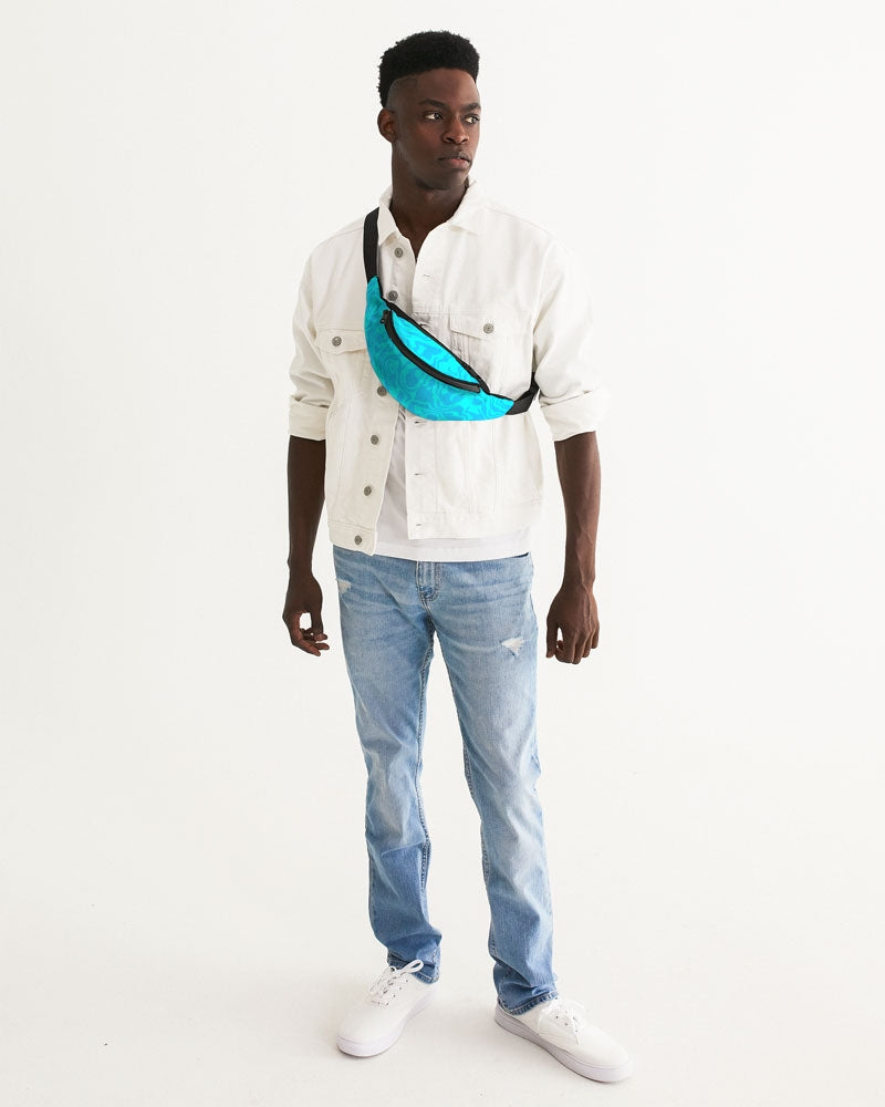 Blue Raspberry Slush Crossbody Sling Bag