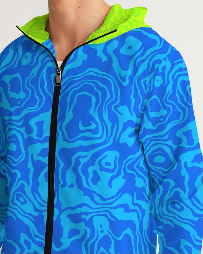 Blueberry Slush Men's Windbreaker
