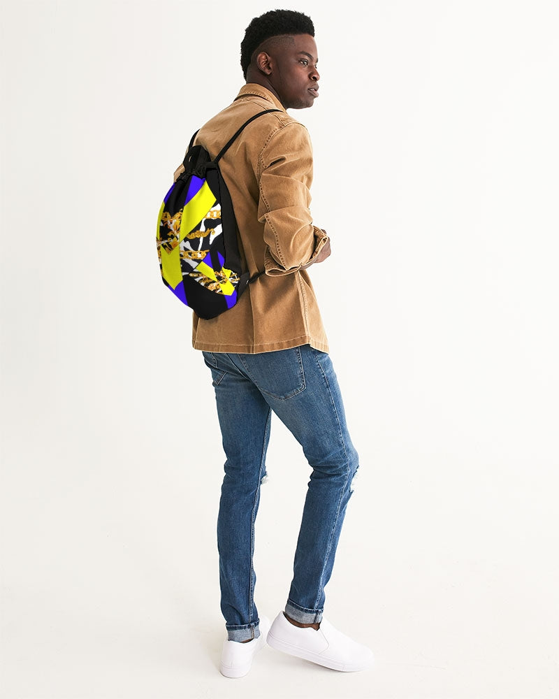 Neon Chain Dripp Canvas Drawstring Bag - The Dripp VIP