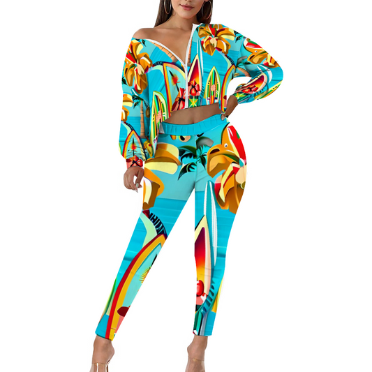 Beach Life Women's Two Piece Set