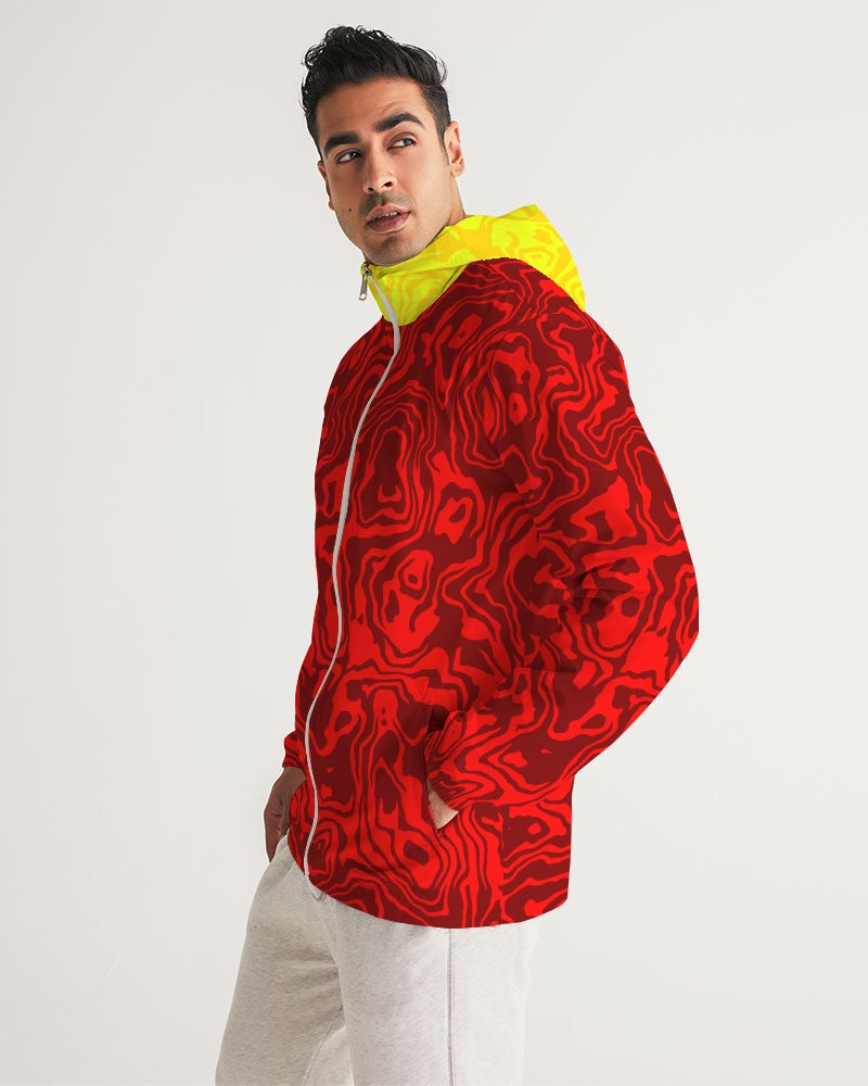 Red Cherry Slush Men's Windbreaker