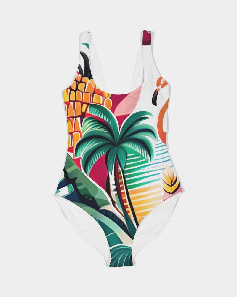 Tropical Paradise Women's One-Piece Swimsuit