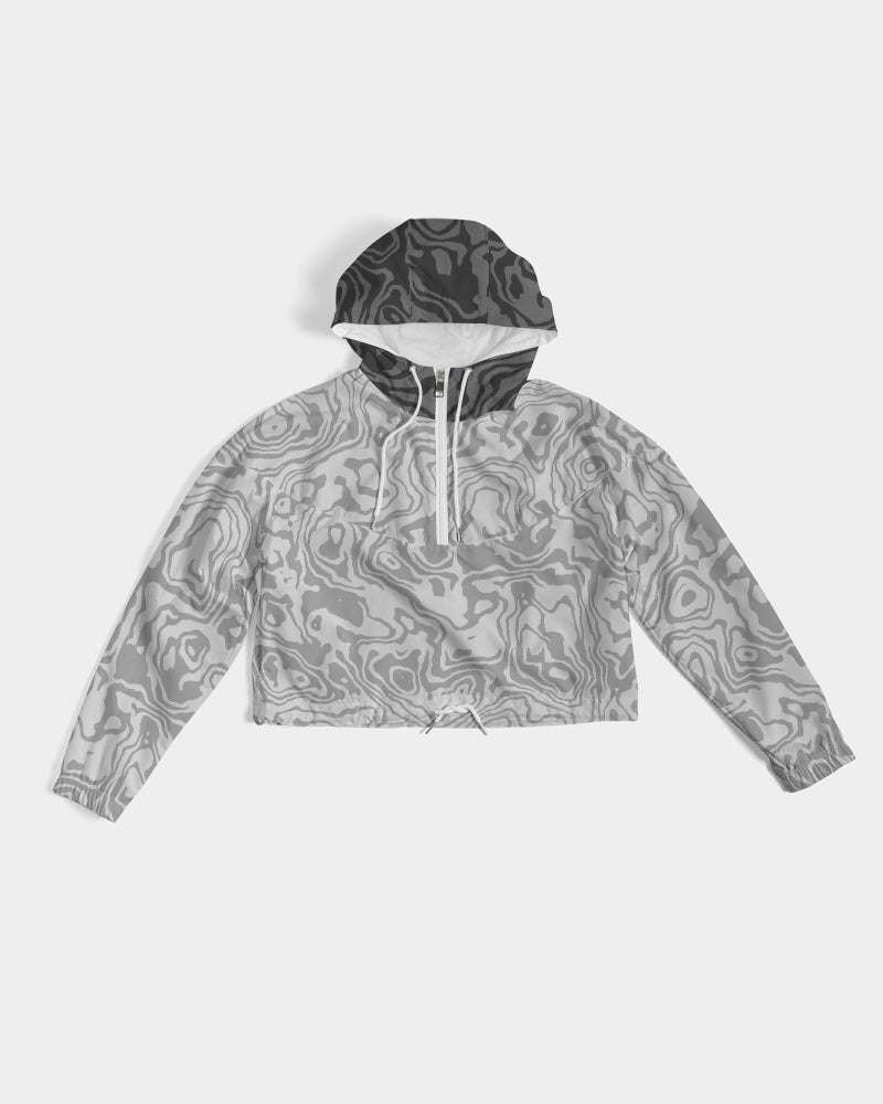 Mystery Slush Women's Cropped Windbreaker