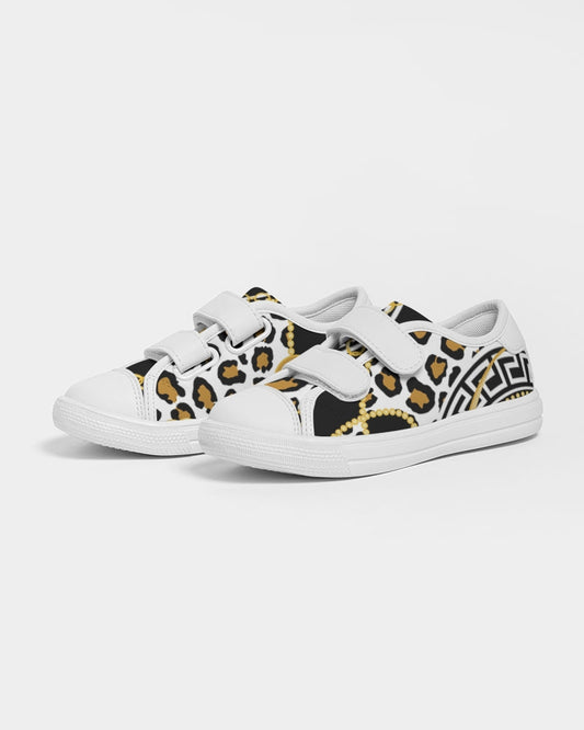 Mix Multi Prints Kids Velcro Sneaker