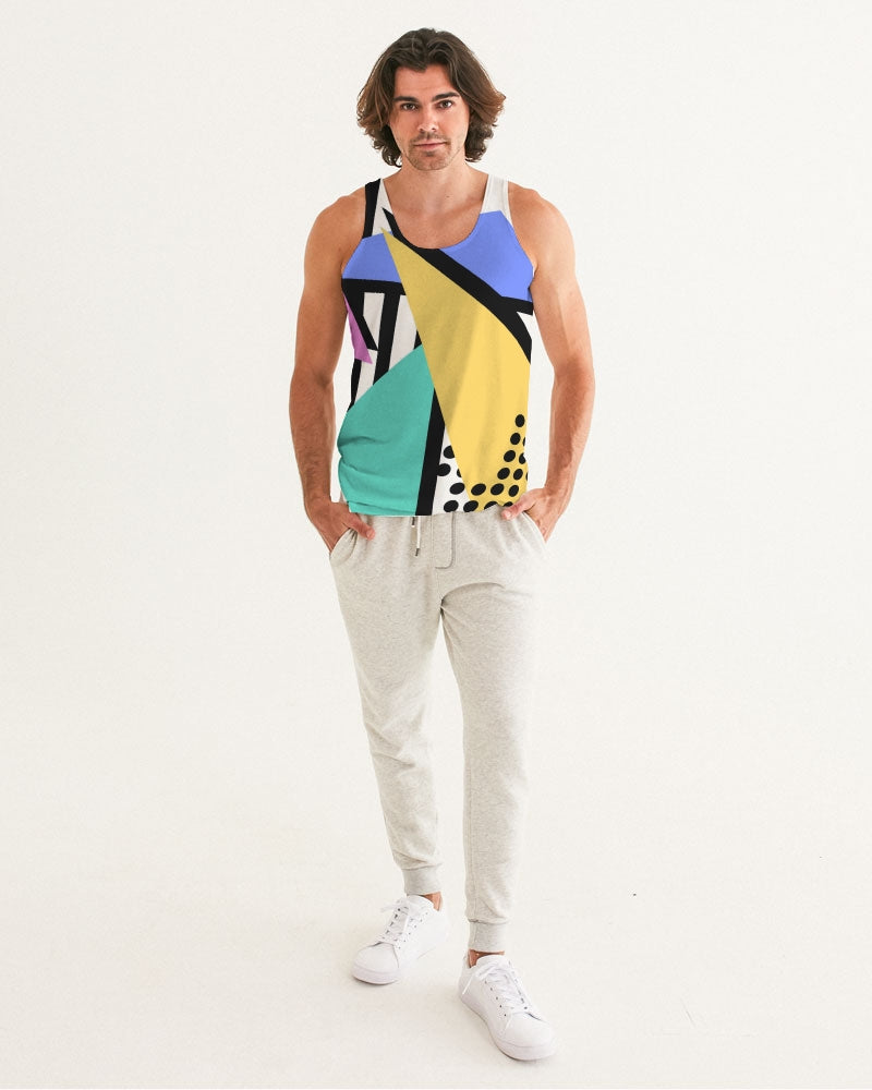 Dope T Men's Retro Splash Tank - The Dripp VIP